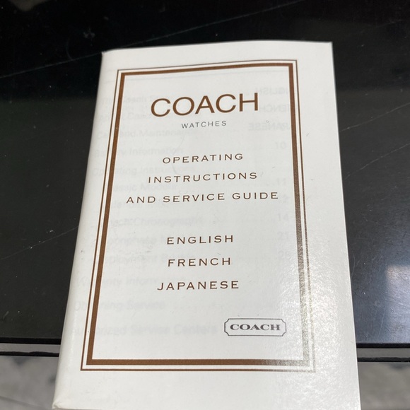 Coach watch like new - Picture 3 of 4